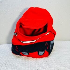 Disney Pixar Cars Lightning McQueen Red Fleece Balaclava Ski Mask Kids OSFM‎